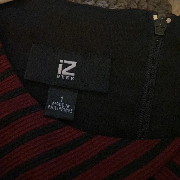 iZ Byer Striped Dress with Pockets - Picture 5 of 6